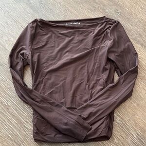 Abercrombie & Fitch Women's Brown Top